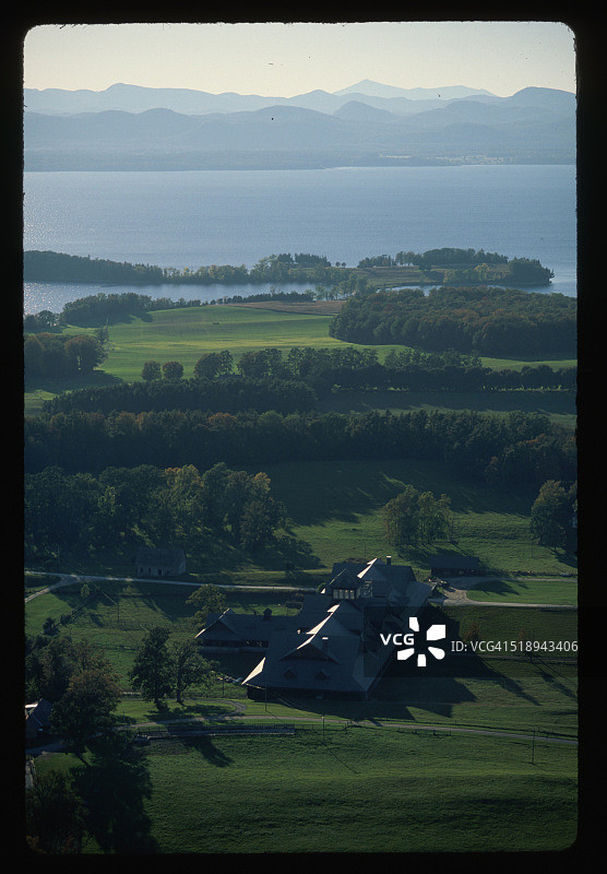 新英格兰乡村建筑图片素材