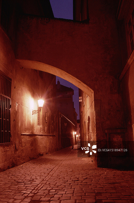 布拉格的清晨图片素材