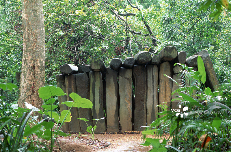 奥尔梅克陵墓图片素材