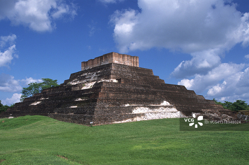 科马尔卡尔科玛雅遗址图片素材