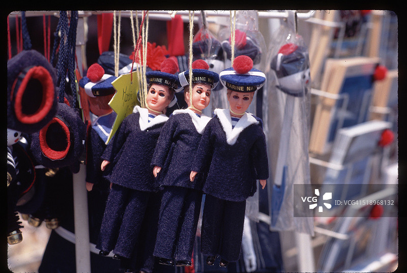 法国水手玩偶图片素材