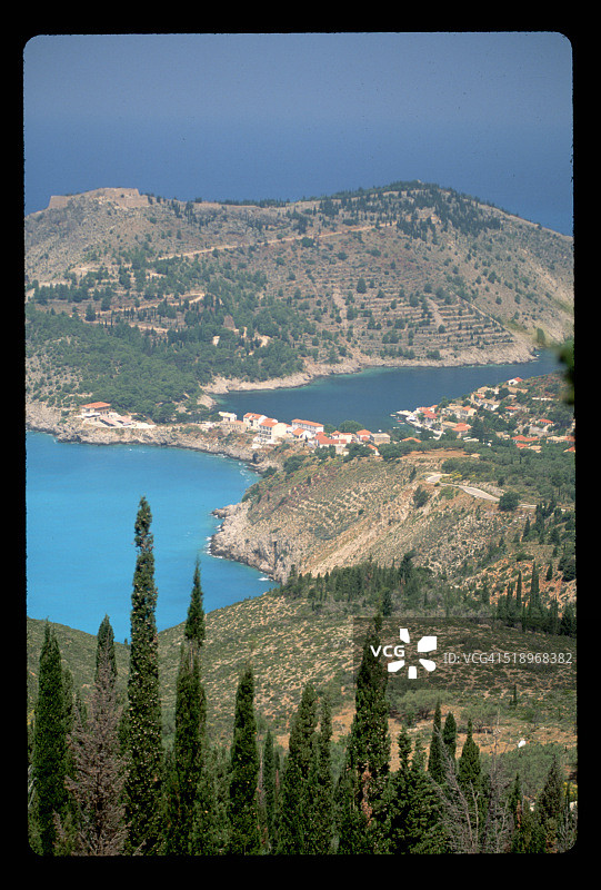 凯法利尼亚岛阿索斯图片素材