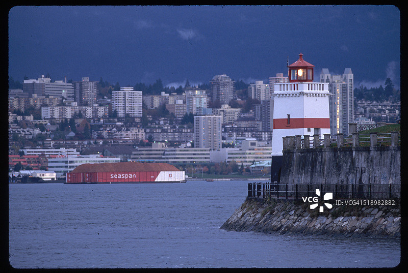 加拿大布罗克顿角灯塔图片素材