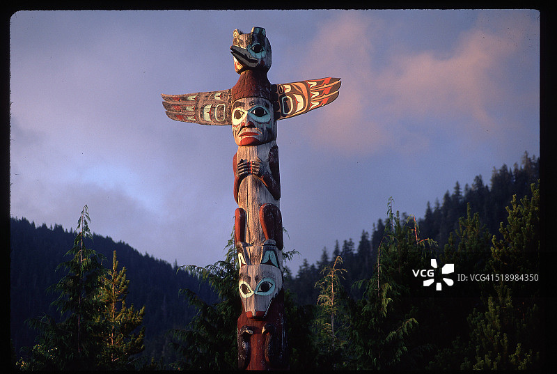 克奇坎图腾柱图片素材