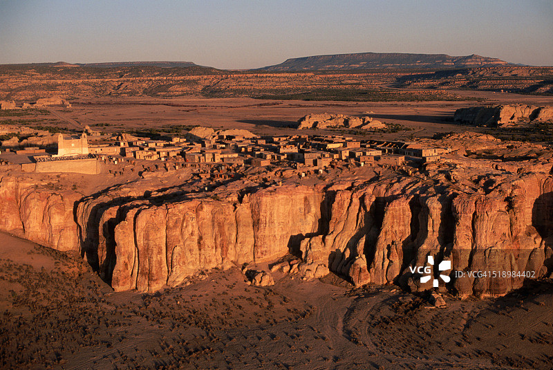阿科马普韦布洛航拍景色图片素材