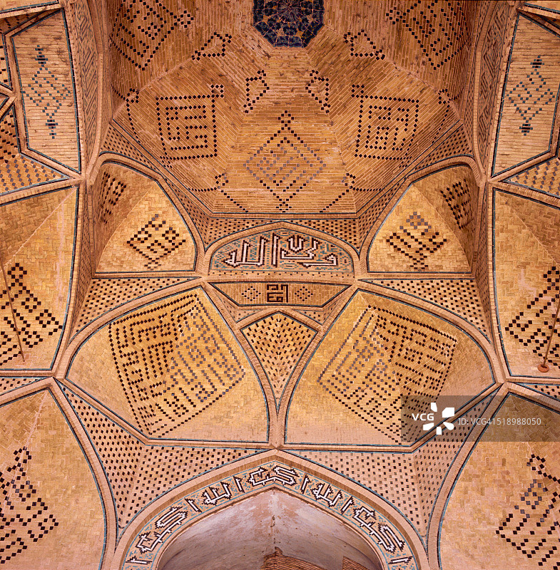 伊斯法罕的星期五清真寺图片素材