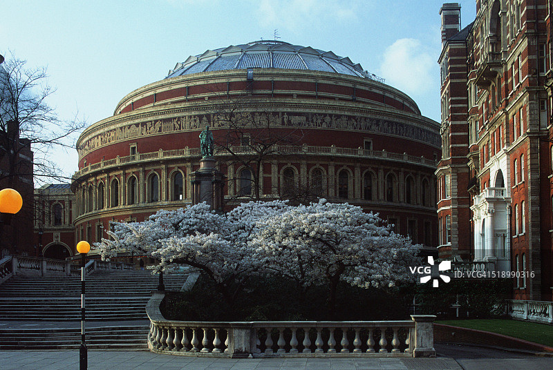 伦敦皇家阿尔伯特音乐厅图片素材