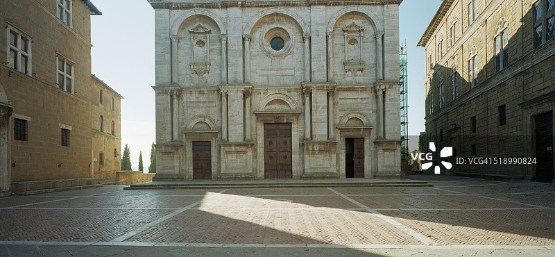 意大利皮恩扎大教堂图片素材