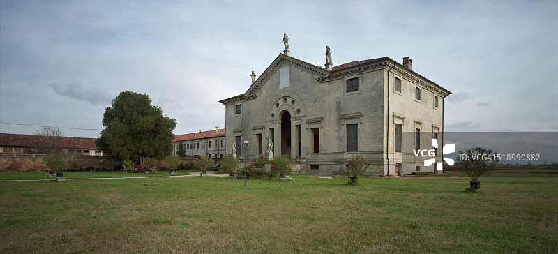 意大利马焦雷波亚纳的波亚纳别墅图片素材