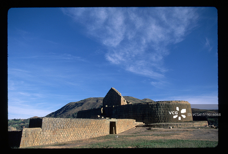 厄瓜多尔因加皮尔卡遗址图片素材