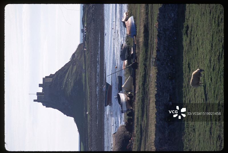 英格兰林迪斯法恩城堡图片素材