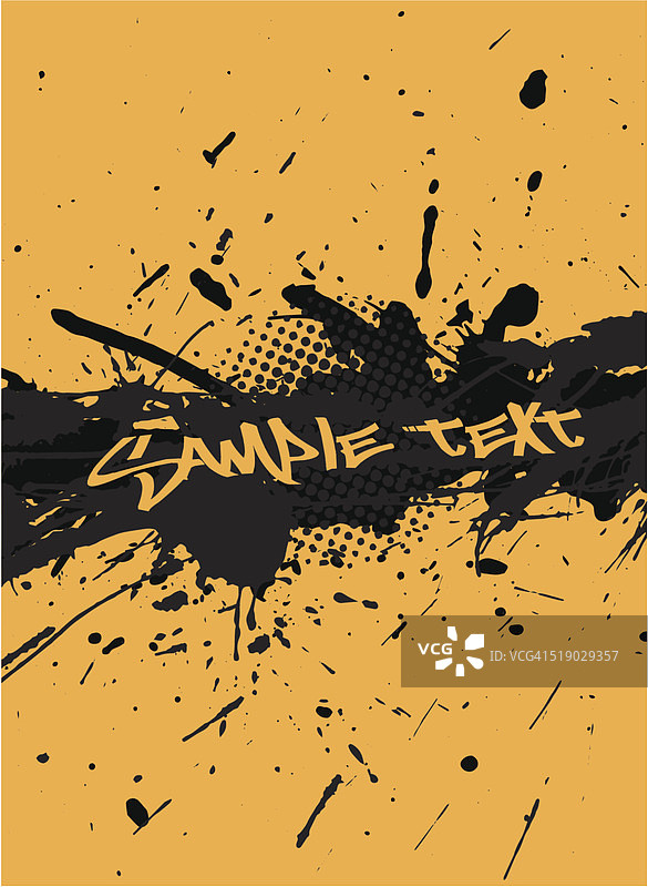 彩色Grunge背景图片素材