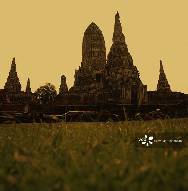 泰国古老佛教寺庙图片素材