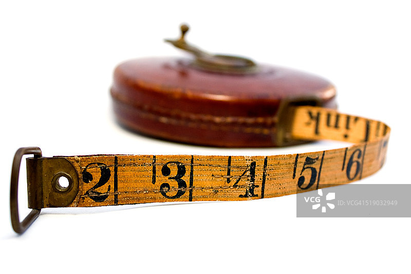 老式卷尺图片素材