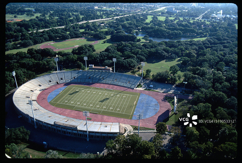 新奥尔良城市公园体育场鸟瞰图图片素材