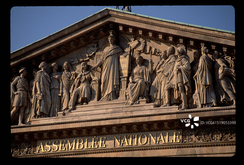 法国国民议会波旁宫图片素材