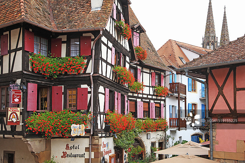 法国阿尔萨斯奥贝奈图片素材