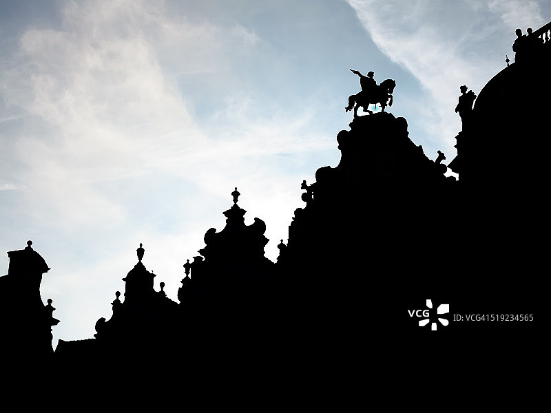 光影下的布鲁塞尔图片素材