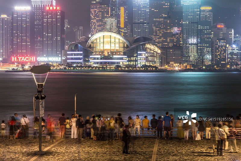 香港夜景图片素材
