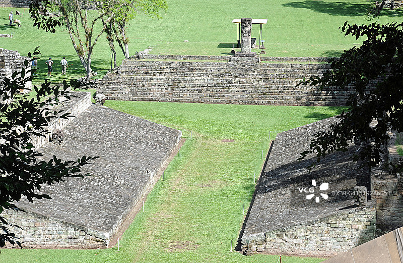 科潘玛雅古老球场图片素材