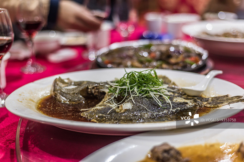 清蒸多宝鱼图片素材