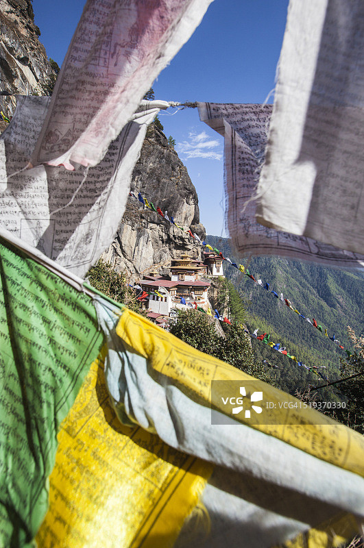 不丹虎穴寺图片素材