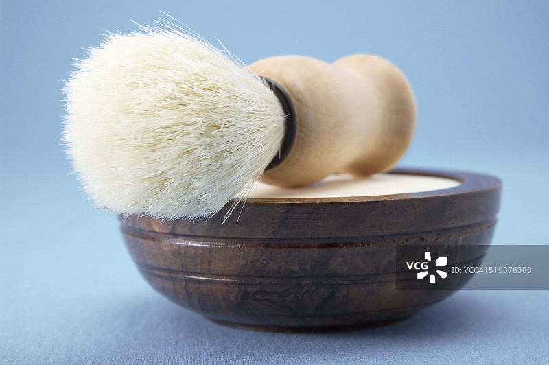 须刨和剃须皂图片素材