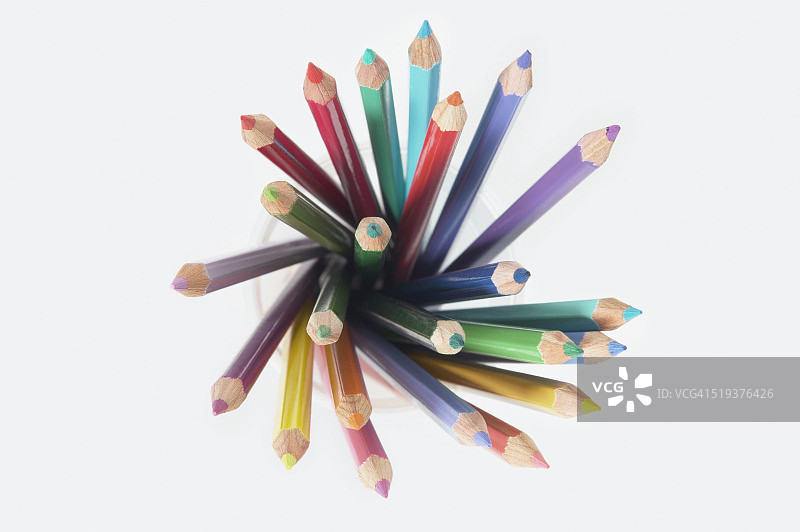 彩色铅笔图片素材