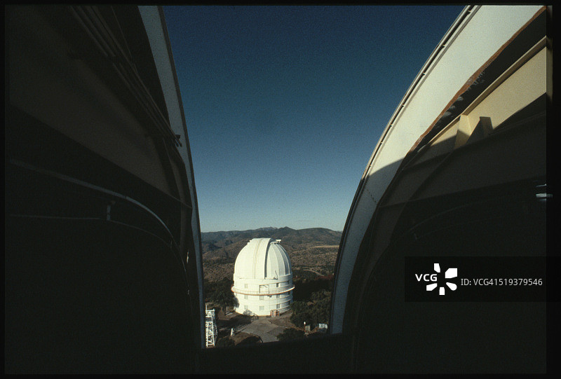 麦克唐纳天文台的穹顶图片素材