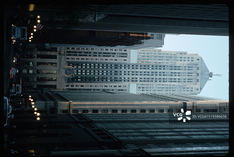 芝加哥期货交易所大楼的早晨图片素材