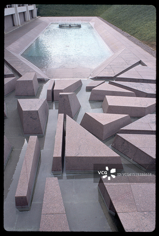 美国德克萨斯州圣安东尼奥市的喷泉图片素材