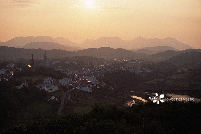 爱尔兰共和国克利夫登镇图片素材