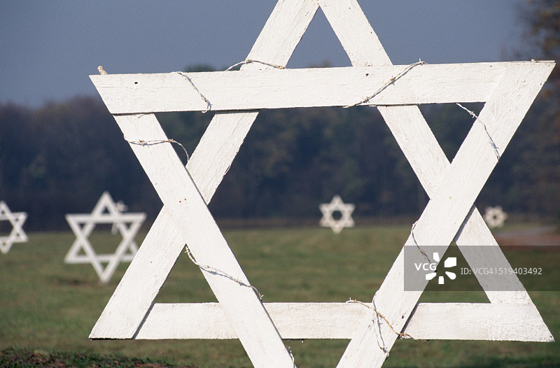 比克瑙的星星标记图片素材