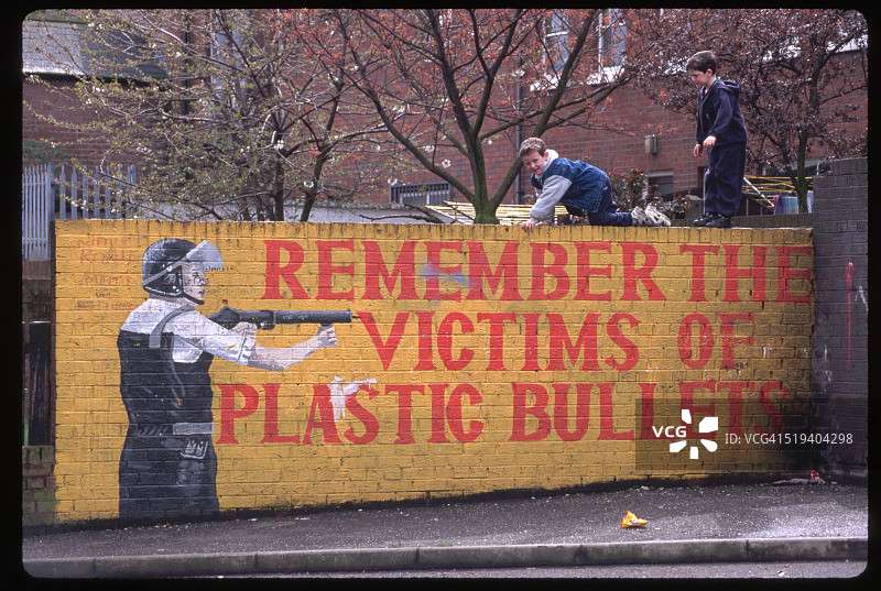 贝尔法斯特北爱尔兰共和党壁画图片素材