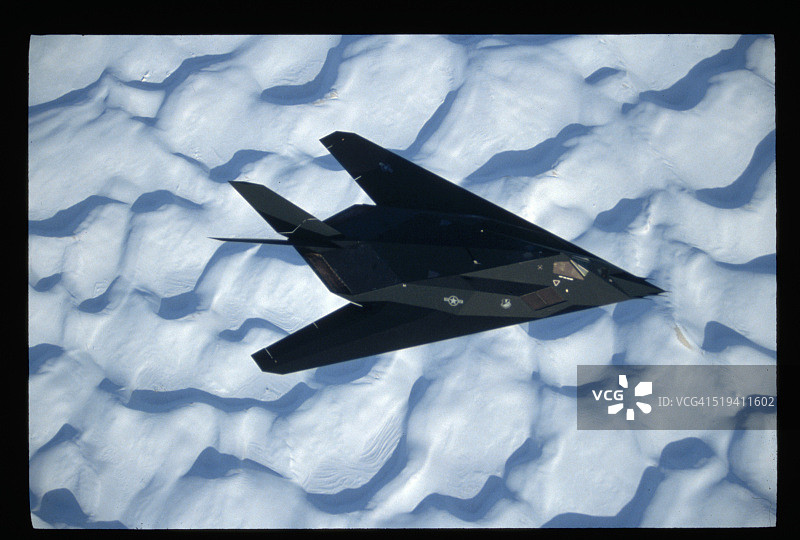 第49作战大队的F-117A隐形战斗机图片素材