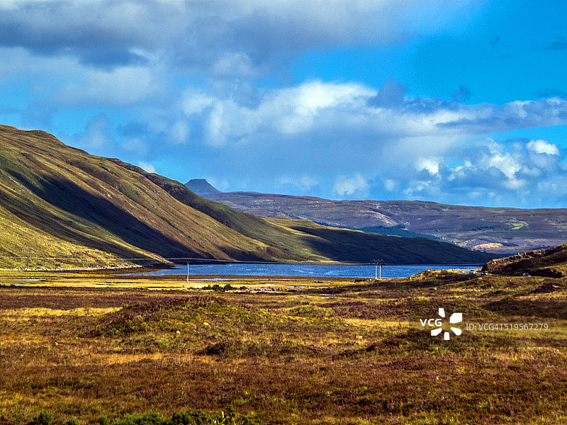 苏格兰斯凯岛斯利加坎风光图片素材