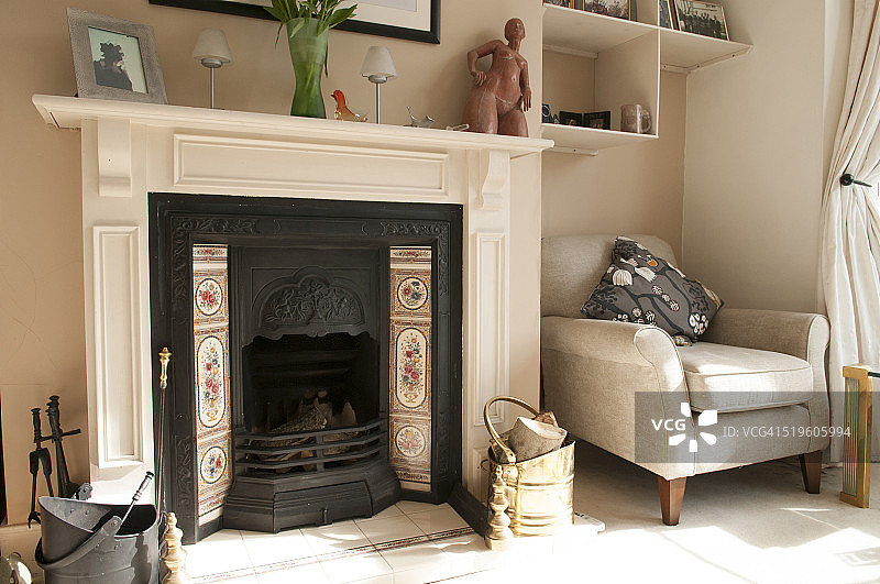 位于埃塞克斯布伦特伍德的排屋图片素材