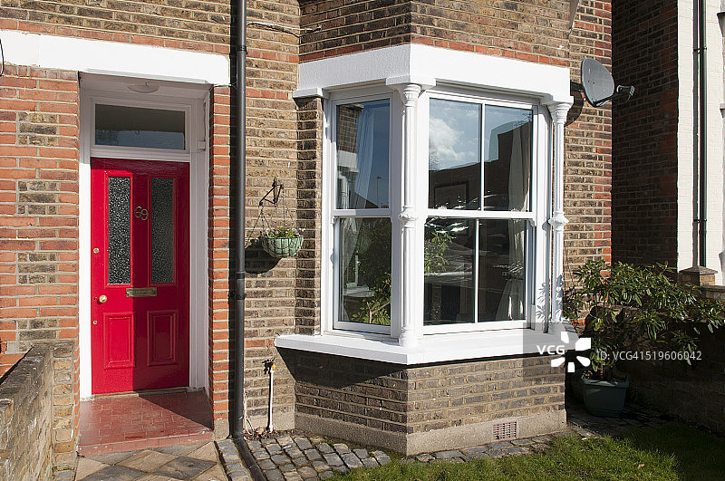 位于埃塞克斯布伦特伍德的排屋图片素材