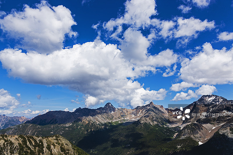 哥伦比亚山脉布加布省立公园图片素材