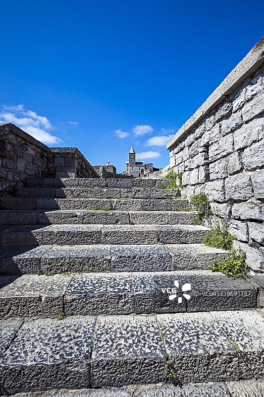 韦内雷港的圣彼得教堂图片素材