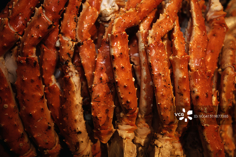 阿拉斯加帝王蟹腿图片素材