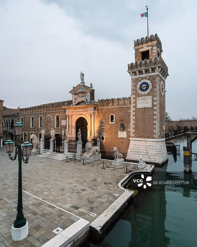 威尼斯军械库图片素材