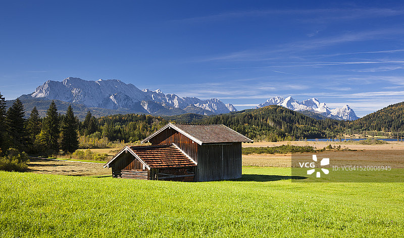 韦特施泰因山脉图片素材