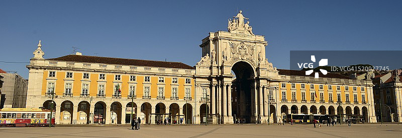 奥古斯塔街凯旋门图片素材