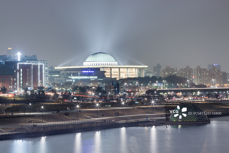 韩国首尔国会议事堂图片素材