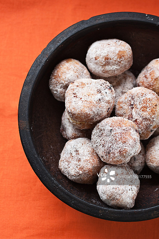 油炸果酱甜甜圈图片素材