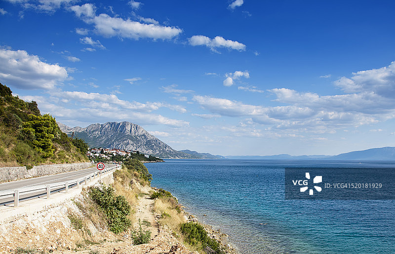 亚得里亚海斯普利特-达尔马提亚县风光图片素材