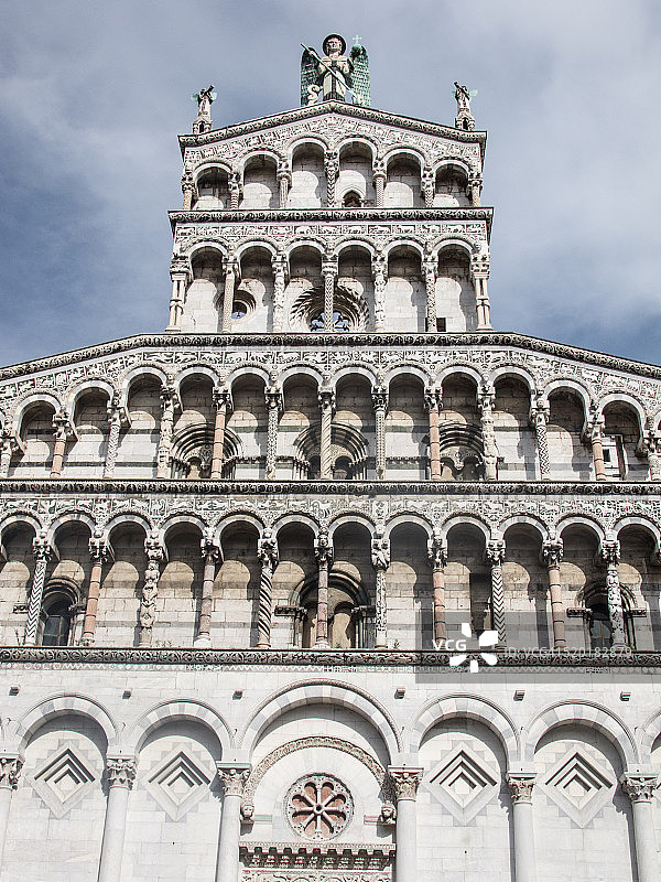 卢卡圣米歇尔教堂图片素材