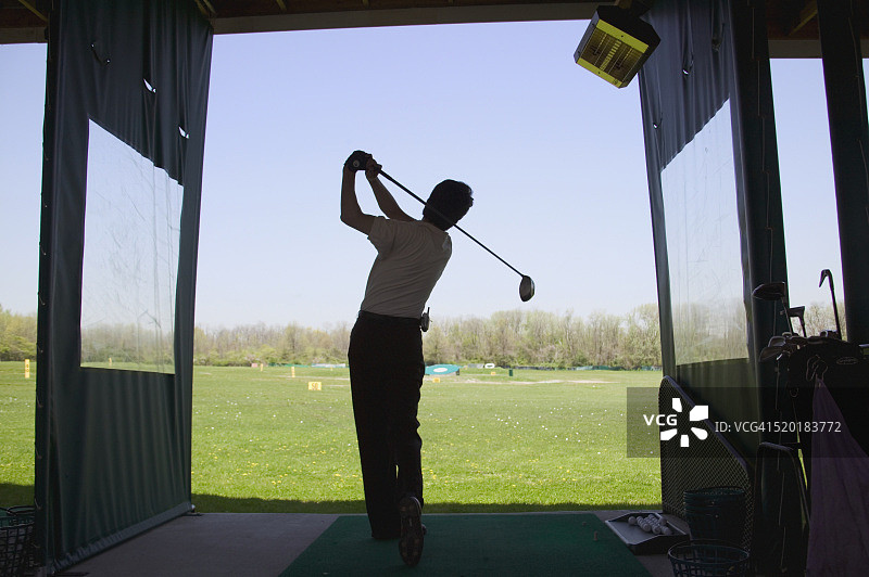 高尔夫球手图片素材