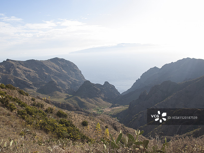特内里费岛特诺山脉风光图片素材